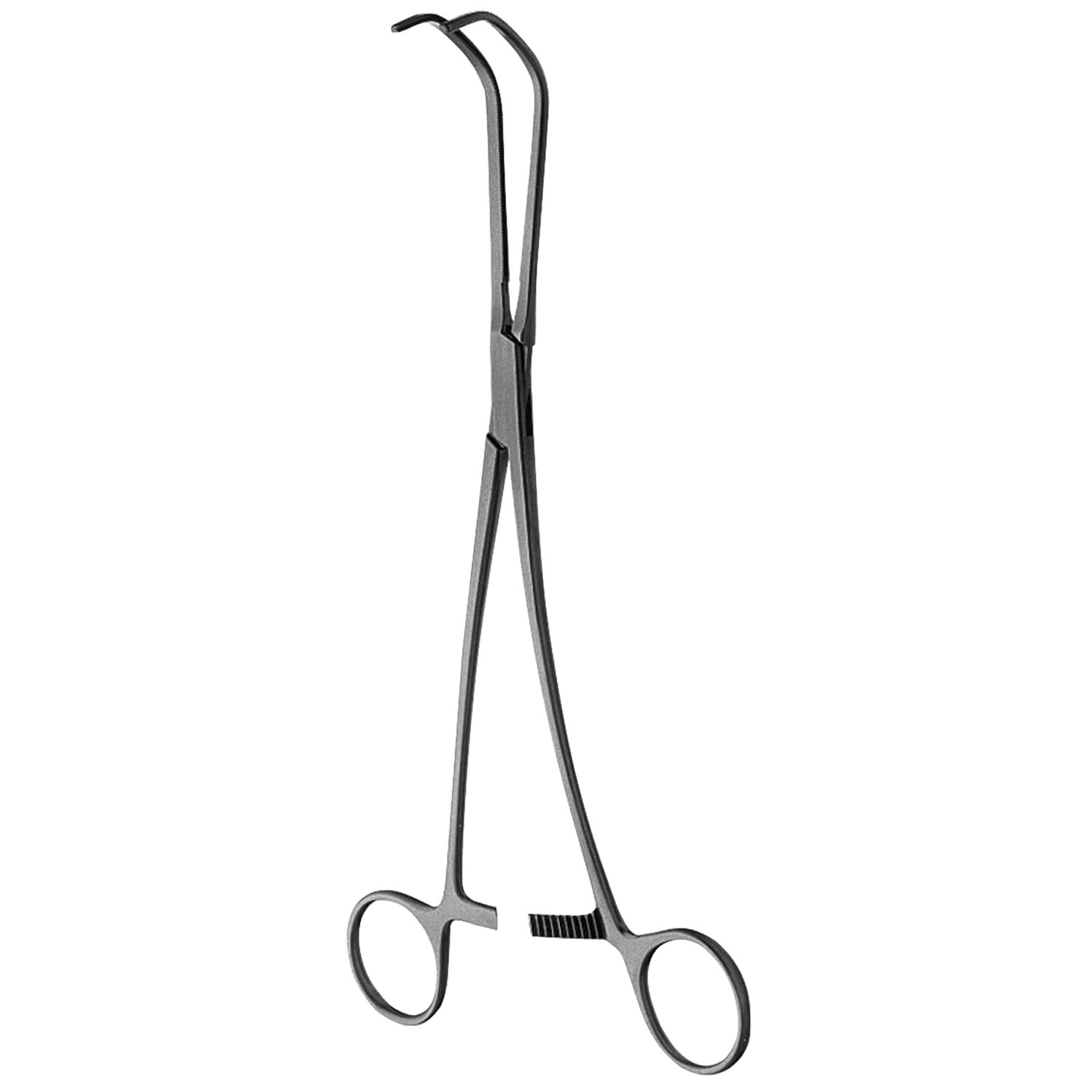 Cooley Auricular Appendage Forceps, 1 5/8" X 3/8" (4.1 Cm X 1.0 Cm) Jaws, 10" (25.4 Cm)